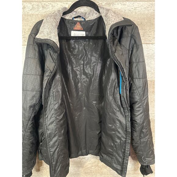 COLUMBIA Jacket Womens XL Black Kaleidaslope II Omni Heat Interchange Coat - Picture 8 of 8